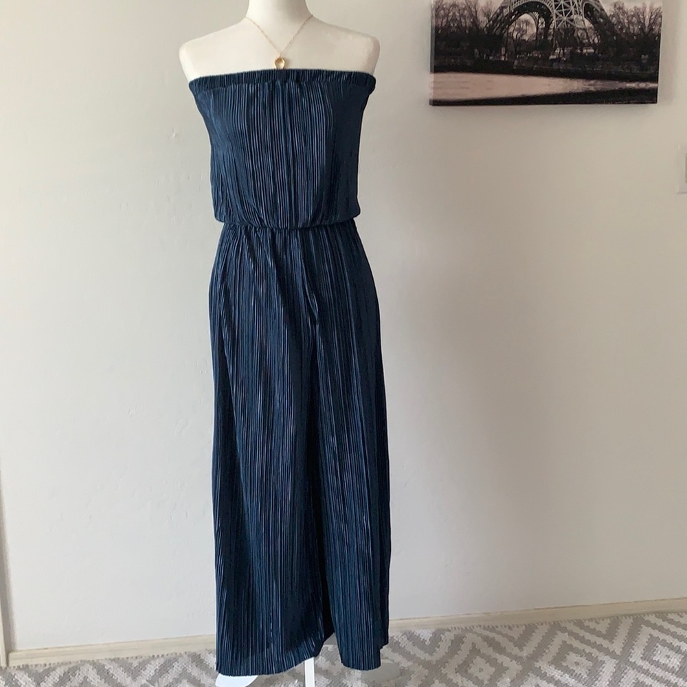 Rolla Coster Silky Pleated Jumpsuit